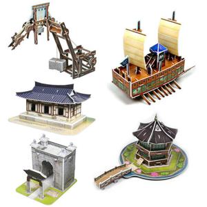 아트박스/퍼즐사랑 한국사 입체퍼즐 - 한국의 문화유산 3 (5종)