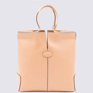 토즈 베이지 가죽 쇼퍼 백 XBWDBMAT200 RORC811