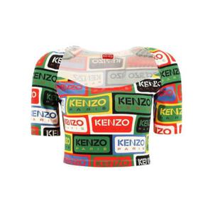 Kenzo 올오버 로고 프린트 크루넥 크롭 탑 FD52TO7024SN MU TP943955165