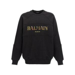 발망 빈티지 로고 자수 오버사이즈 스웨트셔츠 DH0JS118BC81 EAH TP944217923