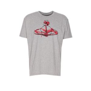 비비안웨스트우드 반팔 티셔츠 3G01003W J001MP001 Grey