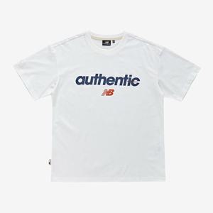 뉴발란스반팔티 XQS NBNED22433-10 UNI ATHENTIC 그래픽 티셔츠 (SEMI-OVER FIT)