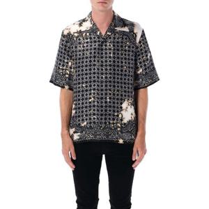 아미리 블리치 반다나 볼링 셔츠 AMSTCA1159 BLACK