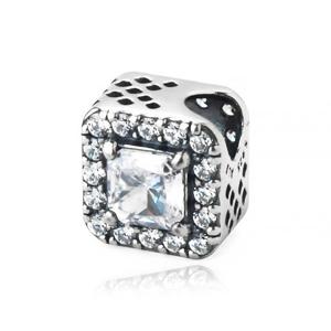 판도라 796206CZ 스퀘어 스파클 헤일로 참