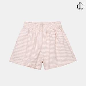 엘케이트 여성 숏팬츠 밴딩 숏 짧은바지 바캉스 줄무늬 여름 면 반바지 LNNP020