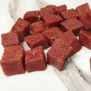 댕이네맛집 강아지간식 육포 애견간식 양고기큐브300g