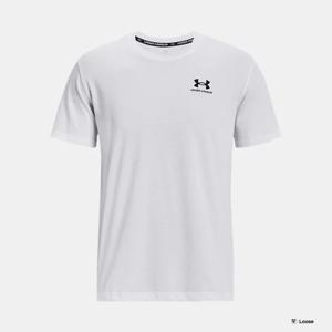 [언더아머(백)]남성 UA 로고 엠브로이더드 헤비웨이트 반팔 (1373997-100)