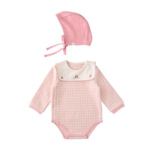 [밍크뮤]SC선물포장(피치)프롯체크SET바디슈트 (35A7004010)2025가을겨울 모자 A