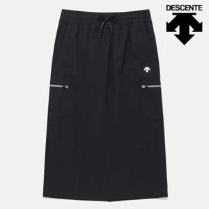 [데상트]데상트 여성 우븐 카고스커트 SP322USK79BLK0 치마