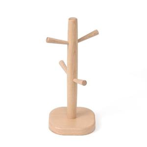 키친웨어 4구 우드 컵걸이(사각) 찻잔 커피잔걸이