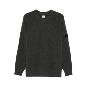 25 FW CP컴퍼니 래글런 소매 렌즈 디테일 스웨터 19CMKN040A110149A TP440790058
