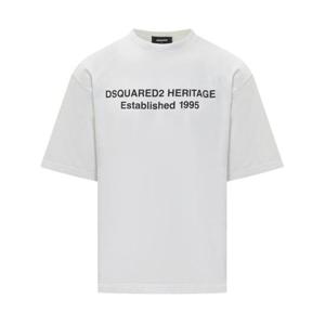 디스퀘어드2 반팔 티셔츠 S74GD1456D20020 100 WHITE