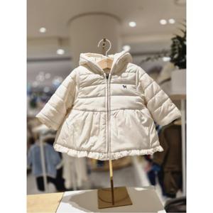 블루독베이비 10 25FW (IV)큐트 프릴 패딩 점퍼 (45A1311304)