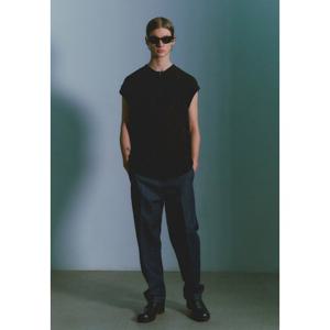 [플랙진]플랙 크롭 테이퍼드 데님팬츠 P51 로우(PJTF5STP511)