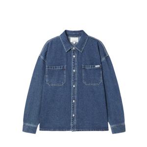 [게스(진)]남성 원워시 오버사이즈 셔츠 MP1D2261