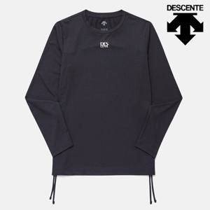 [데상트]데상트 여성 셔링 긴팔 티셔츠 SP322UTL79BLK0 긴팔티