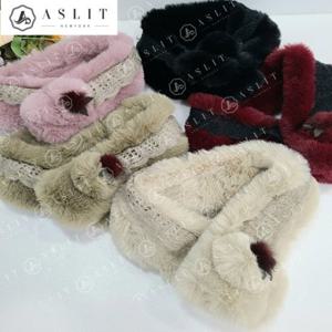 [애슬릿] 국내 생산 퍼 레이스 자석 미니 쁘띠 머플러