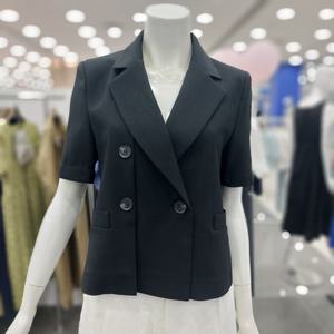 [아니베에프]A56WJK560 더블버튼 숏기장 쟈켓_GN