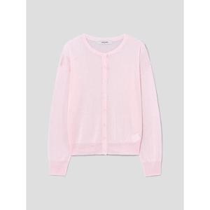 (35575ALYKY) [에잇세컨즈] 레이온 혼방 긴소매 카디건  라이트 핑크