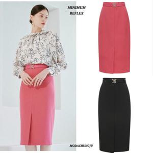 [미니멈]MD 하이웨스트 H라인 스커트 MD MYAAWS2120_CJ