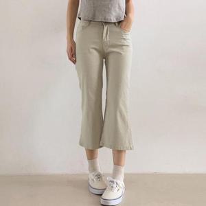 빅사이즈 507 다리얇아지는7부컷팅팬츠 DLOU968