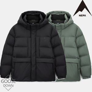 [네파] 남성 헤비 다운 에어써밋 미들 거위털 패딩 7K72029