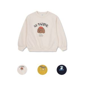 탑텐키즈 MKF1TR1101 남아 버비 더블니트 그래픽 스웨트셔츠