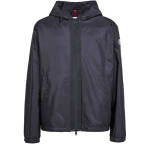 25 FW 몽클레어 Sarrans 사렁 파이핑 사이드 포켓 모던 네이비 집업 자켓