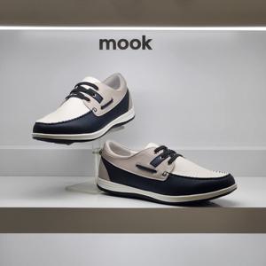 [무크]남성 컬러 블로킹 스니커즈 412204 XB HPPD4SD