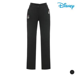 [디즈니골프]여성 캐릭터 자수 기모 팬츠 (DN4LPAR31-BK)_US
