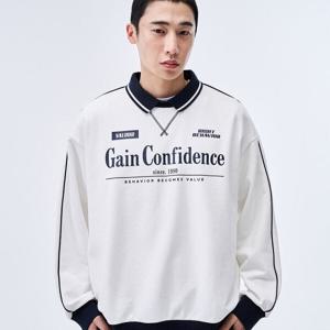 [클라이드앤]클라이드 남성 배색 카라 맨투맨FOATS132M_SC