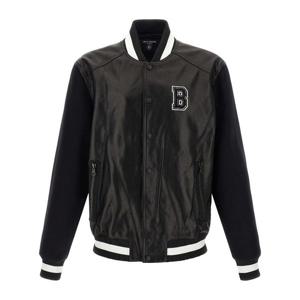 발망 바시티 가죽 봄버 재킷 FH1TF995MH22 EAP