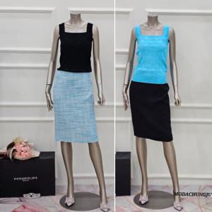 [미니멈]MD 스퀘어넥 블록  민소매 니트 MD MXBAKU4180_CJ