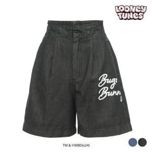 [디즈니골프]여성 벅스 버니 하이 웨스트 반바지 (SO2LPS047-BK)