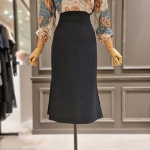 [아니베에프]  A28WSK520_쉬폰배색 H 라인 커트