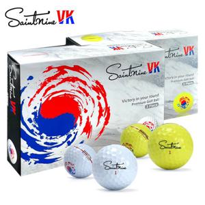 [클라우스]세인트나인 빅토리 코리아 VK 3피스 골프공 12구_ami