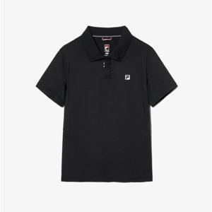 휠라 테니스 쿨링 카라티셔츠 FS2TSH2351F BLK OWH