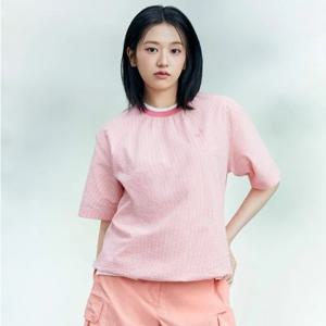 [네파] 공용 시어서커 지짐이 스트라이프 반팔 티셔츠 7LD5378