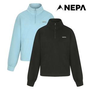 [택가89,000원] 네파 여성 액티브 하프 집업티셔츠 7I65422