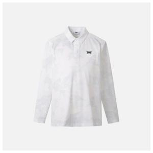 [PXG]PXG골프긴팔 KQF PJFPM2108-01 패턴 칼라 롱 슬리브 티셔츠