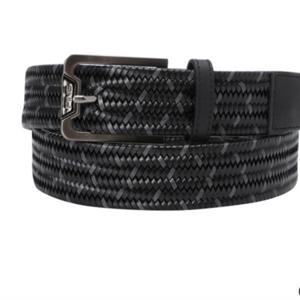 [핑]남성  비죠 버클 엘라스틱 벨트 111D1BT003_BK_YS