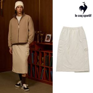 [르꼬끄] 여성 패딩 미디 스커트 QQ422LSKO1_BEG