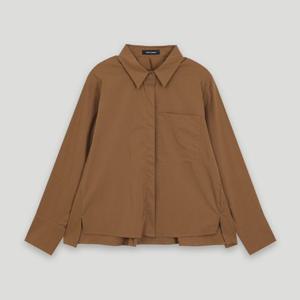 [코데즈컴바인] 솔리드 언발 히든 버튼 셔츠 (CKC-SH002W8)