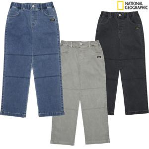 [내셔널지오그래픽키즈] 스트레이트핏 데님 팬츠 K253UPT040