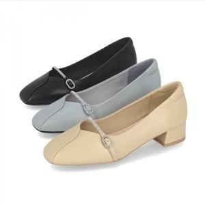 [엘칸토]여성 스퀘어토우 미들 펌프스 LCWD29U513