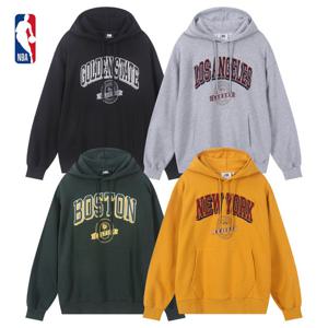 NBA 남녀공용 간절기 아플리케 오버핏 후드티셔츠 N253TH020P