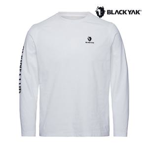 [블랙야크] (BY_1BYRTFU001_WH_) 남성 크루핏 라운드 긴팔티 1 1BYRTFU001_WH