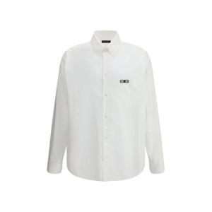 발렌시아가 반팔 티셔츠 850816TRM28 9000 WHITE