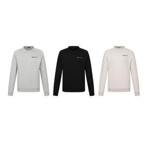 테일러메이드  2025 F W 남성 베이직 맨투맨 티셔츠 TMTRO3742-199(블랙) 514(오트밀)193(그레이)