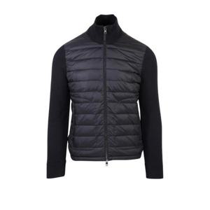 몽클레어 숏패딩 울 가디건  9B50700A9341999 BLACK DOM